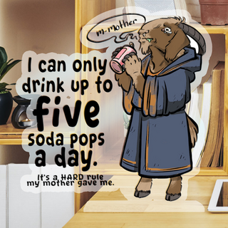 Prepotente 5" Acrylic Standee