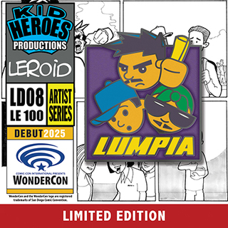 DELUXE Hard Enamel Pin - Original LUMPIA Animated