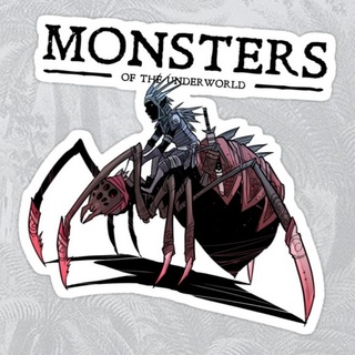 Drow Spider Rider sticker