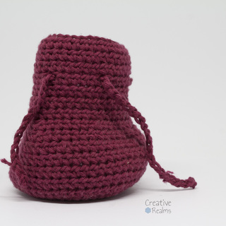 Crocheted Dice Bag