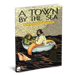 A Town by the Sea - Signed