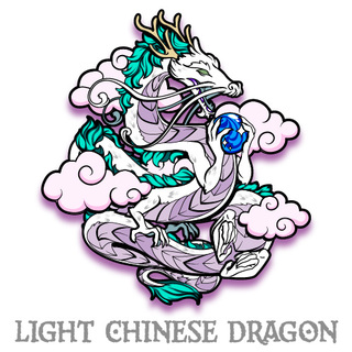 Light Dragon Monster Pin