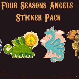 Four Seasons Angels sticker pack