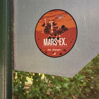 Mars Exploration 3.5" Sticker
