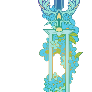 Oathkeeper Keyblade Regular Sword Pin