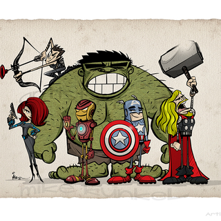 Avengers Print
