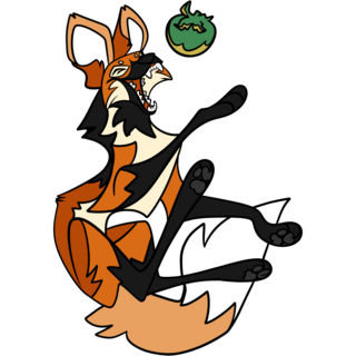 Maned Wolf Pin Set
