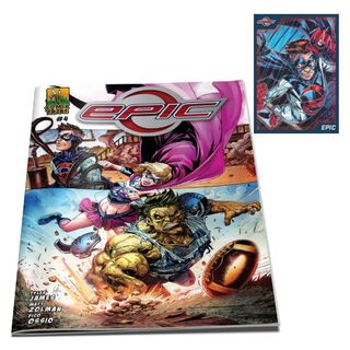 EPIC: Super Teenage Wasteland #4A (Ossio Cover) + EPIC Metal Card