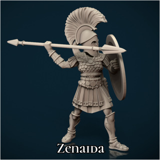 Zenaida, Nythalasian Heavy Infantry Soldier