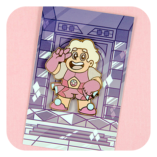Enamel Pin - Pink Steven