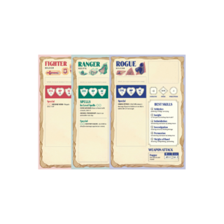 Pre-Built Character Sheets + PDFs