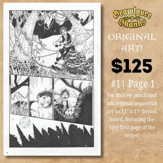 G&S #1 - Page 1 | ORIGINAL ART BY JOE MULVEY