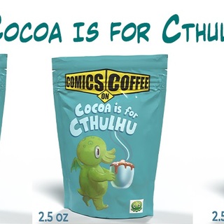 3x "Cocoa Is for Cthulhu" hot cocoa