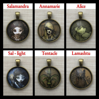 Hopeless, Maine Necklaces - FULL SET OF 6 - with Chains