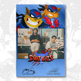 Swat Kats #1 Archive Cover Double Signed