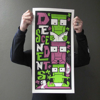 DESCENDENTS limited edition silkscreen print (colorway 2)