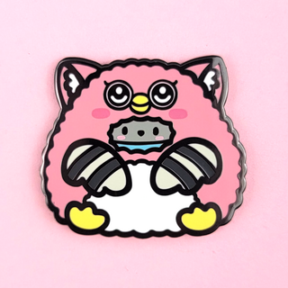 Cursed Furby Poe Pin