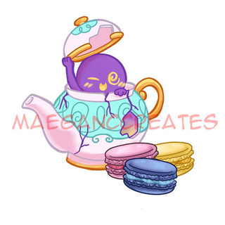 Macaron sticker