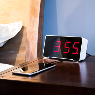 Original Sandman 4 port USB charging alarm clock