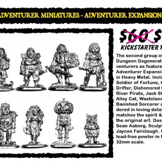 Adventurer Miniatures: Adventurer Expansion
