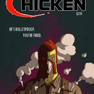 BULLETPROOF CHICKEN (32 pages color) print