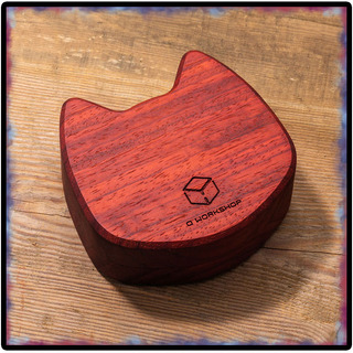 Padouk CATS Dice Box