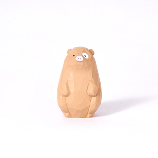 Piri Piri Carved Wooden Wildboar