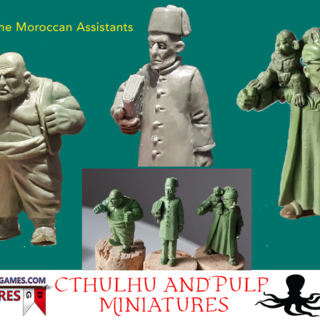 BG-CTH002  The Moroccan Assistants (3 models, 28mm, unpainted)