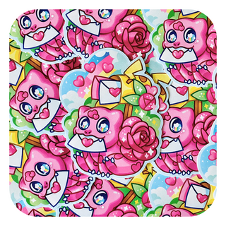 Pokemon Bulbasaur Valentine Waterproof Glossy Sticker