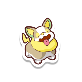 Corgi sticker