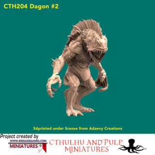 BG-CTH204 Dagon #2 (1 model, 3dprinted resin, unpainted)