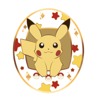 Pikachu Tamagotchi Enamel Pin