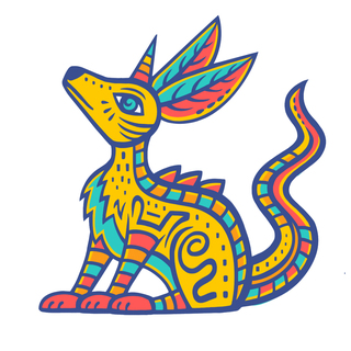 Day of the Dead- Alebrije pin