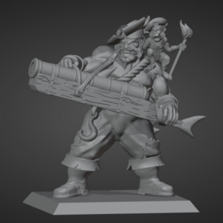 Bazuk the ogre cannoner