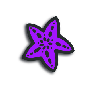 Sticker | Sea Star - Violet