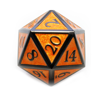 All Hallows Eve - Giant Metal D20