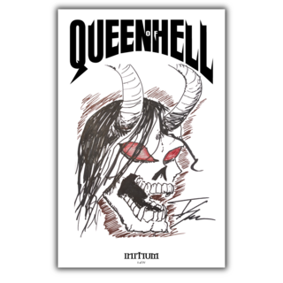 Queen of Hell: Initium #1 - Josh's Shitty Sketch Variant