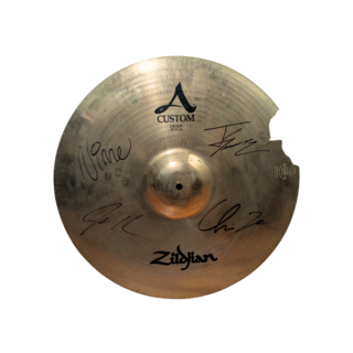 Autographed Cymbal - 20" "Big Bite" Crash