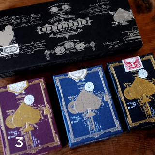 TRIO : DELUXE + SILVER + GOLD editions in SILVER sleeve