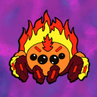 Hot Tamala's Jumping Spider Hard Enamel Pin