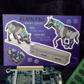 Remnant Character Sticker Sheet