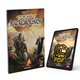The Big Book of Backgrounds (Softcover + PDF bundle)