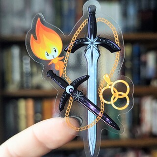 NEW!  crescent city elements sticker