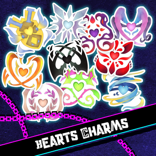 Last Hope "Hearts" Acrylic Charm