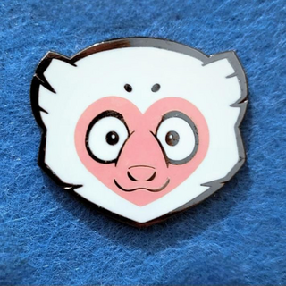 Charity pin: Silky Sifaka