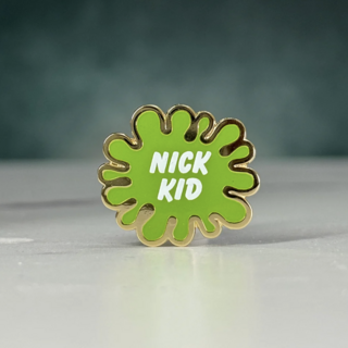 Nick Kid Pin (green)