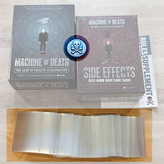 Card Sleeves for Machine of Death (1400)