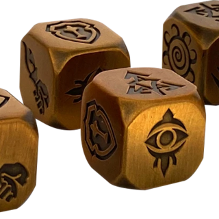 Metal Dice - Demon Set