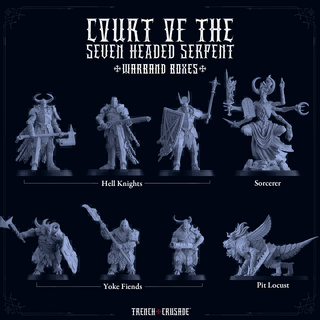 Court of the Seven Headed Serpent Warband - Digital