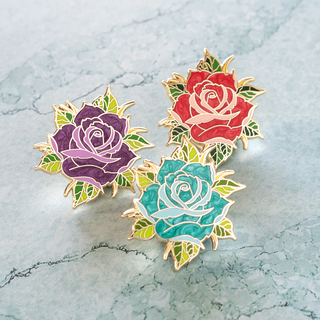 Neotrad Rose Pin